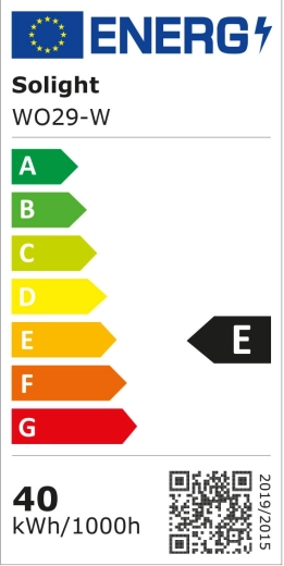 Clase energética E