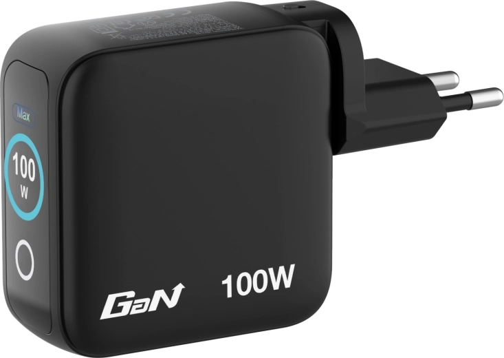 Hasta 100 W y 3 puertos para varios dispositivos a la vez