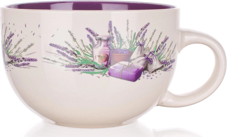 Taza jumbo de cerámica Lavender 660 ml
