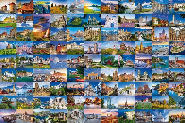 Puzzle Ravensburger Lugares hermosos de Europa 3000 piezas