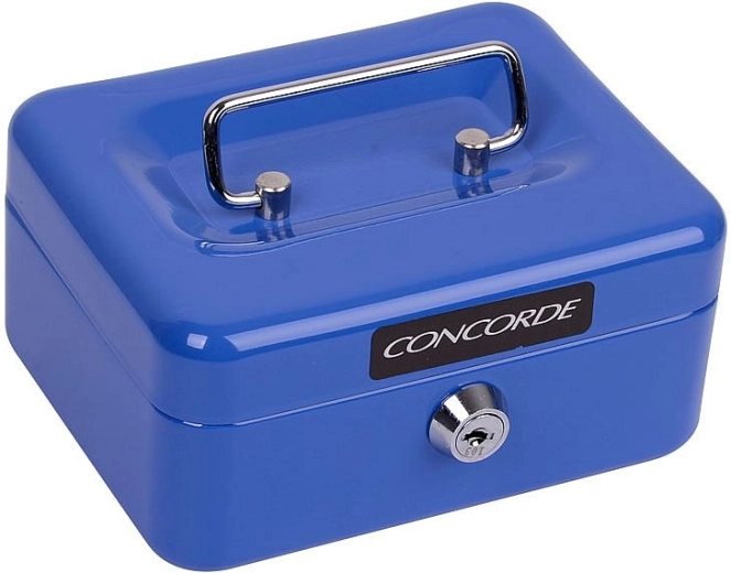 Caja de caudales metálica Concorde 11 azul