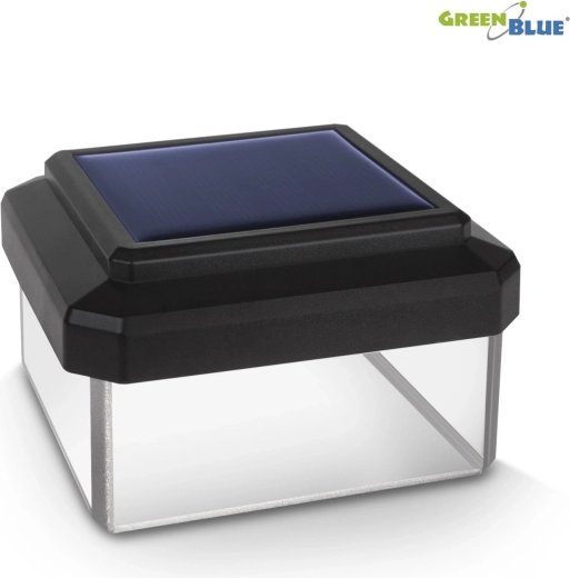 Lámpara LED solar para poste 80x80 Greenblue