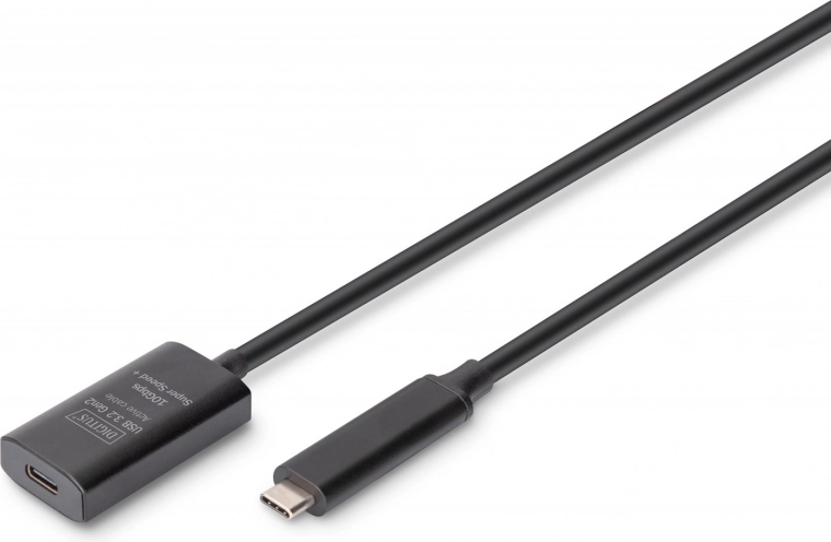 Cable alargador activo USB-C - USB-C, USB 3.2 Gen2, 10Gbps, 5 m