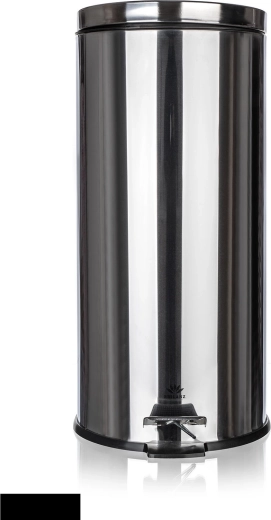 Acero inoxidable elegante – superficie brillante
