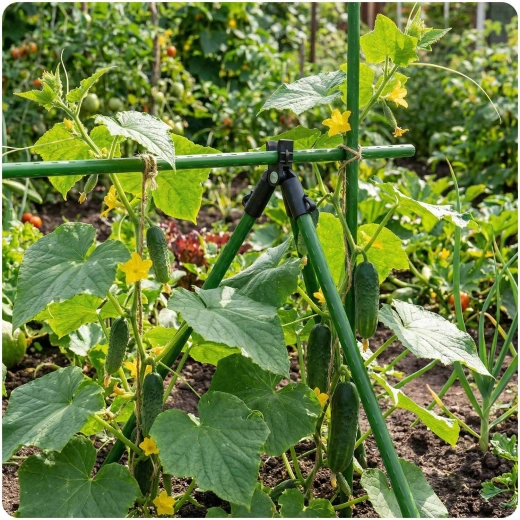 Soporte estable para plantas trepadoras y de fruto