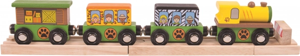 Tren Safari BIGJIGS RAIL
