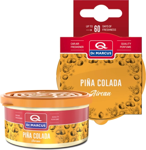 Dr. Marcus Aircan ambientador para coche Piña Colada