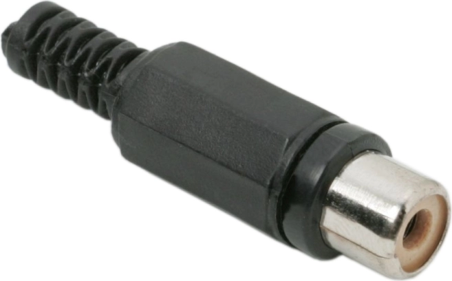 Toma RCA con protección contra roturas