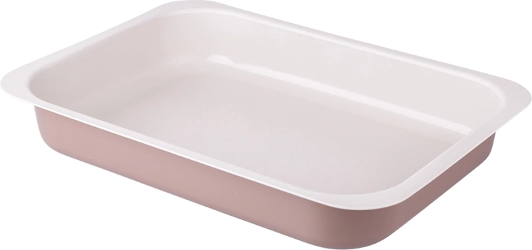 Bandeja de horno estampada 36 × 26 cm Caffe Creme con superficie antiadherente