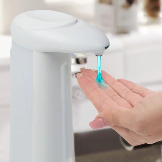 Dispensador automático de jabón líquido de 360 ml a pilas