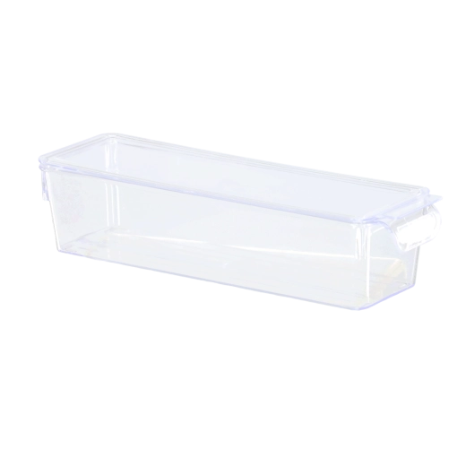 Organizador práctico y transparente para la nevera 32,5 × 10 × 7,5 cm