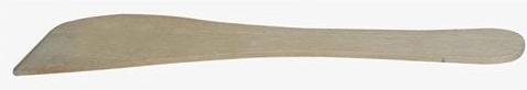 Espátula de madera curvada 29,5 cm