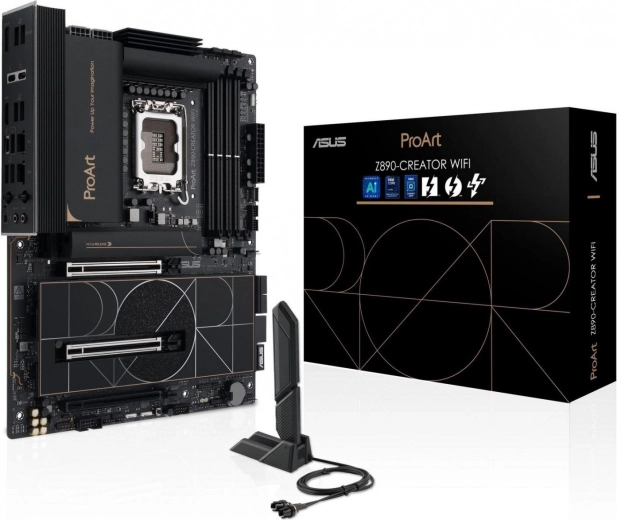 ASUS ProArt Z890 Creator WiFi – placa base para creadores con Thunderbolt 5, 10G LAN y Wi‑Fi 7