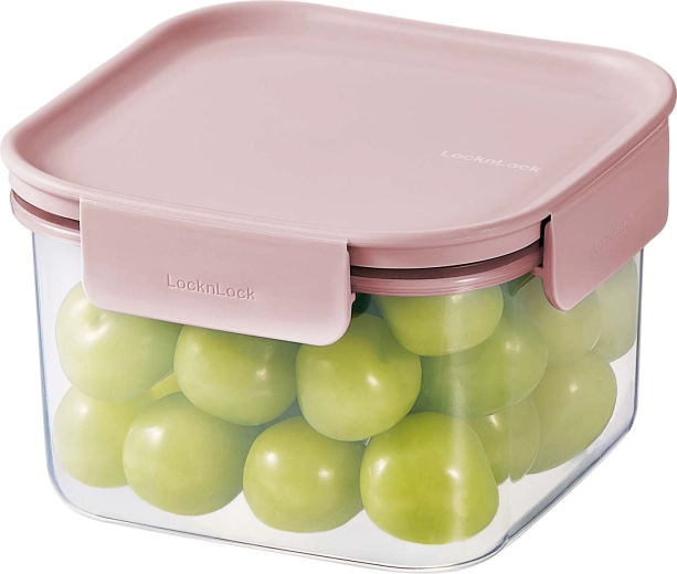 Recipiente para alimentos LocknLock Classic Plus 860 ml, rosa