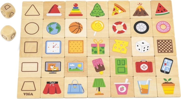 Juego de madera Viga para reconocer formas