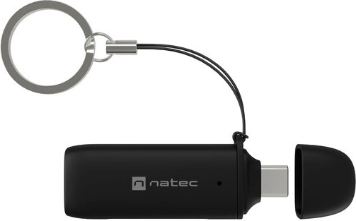Lector de tarjetas NATEC Scarab C USB‑C SD/microSD (USB 3.2 Gen 1)