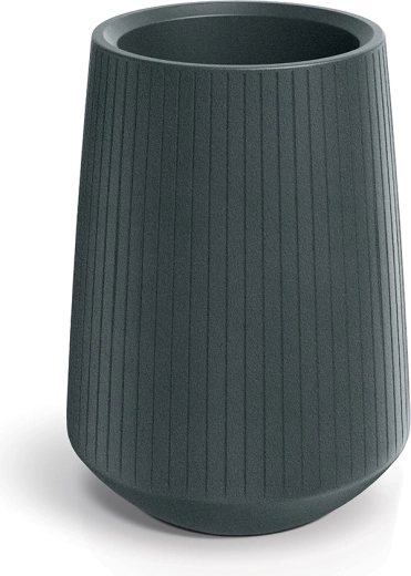 Maceta Coro Bowl High 40 cm grafito