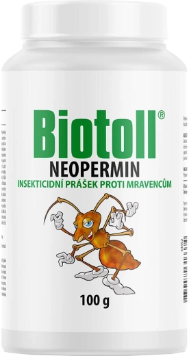 Preparado contra hormigas NEOPERMIN+ en polvo 100 g BIOTOLL