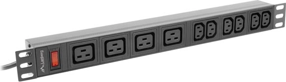 10× tomas IEC para equipos de TI