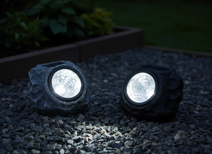 Luz blanca brillante de 4 LED