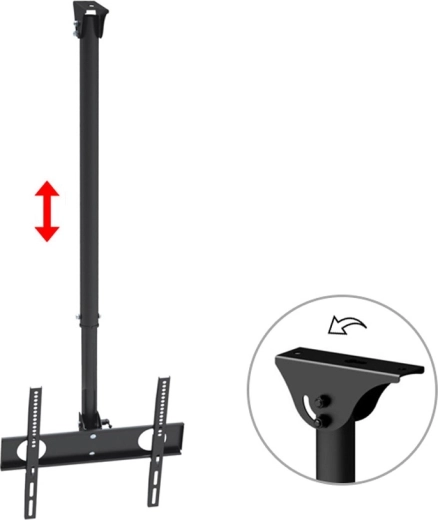 Soporte de techo para TV 32-65" Maclean