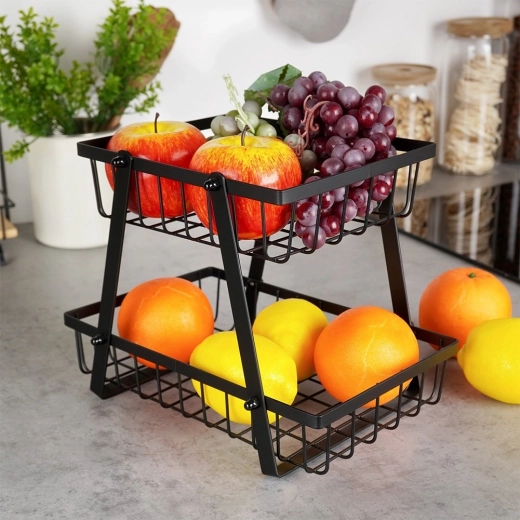 Almacenamiento de dos niveles que ahorra espacio