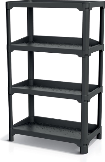 Zapatero Nubby rack, negro reciclado - 1 pieza