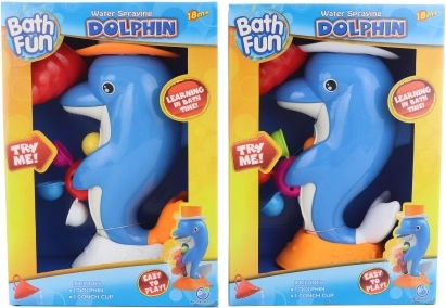 Delfín para el agua – molino de agua con ventosas