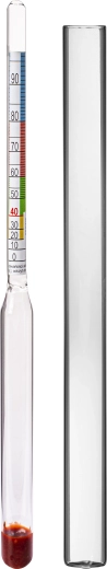 Alcoholímetro 0–95 % para medir el contenido de alcohol