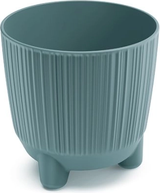 Maceta con patas Ryfo N 10,7 cm azul escandinavo