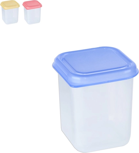 Recipiente de plástico mini cuadrado 0,2 l mix
