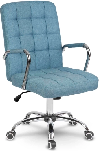 Sofotel Benton+ silla de oficina tapizada en tela azul
