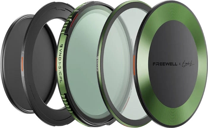 Freewell Brandon Li Basic Kit conjunto de filtros magnéticos VND/CPL de 72 mm
