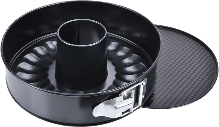 Molde desmontable para tarta y molde para bizcocho tipo bundt con superficie antiadherente 28 cm