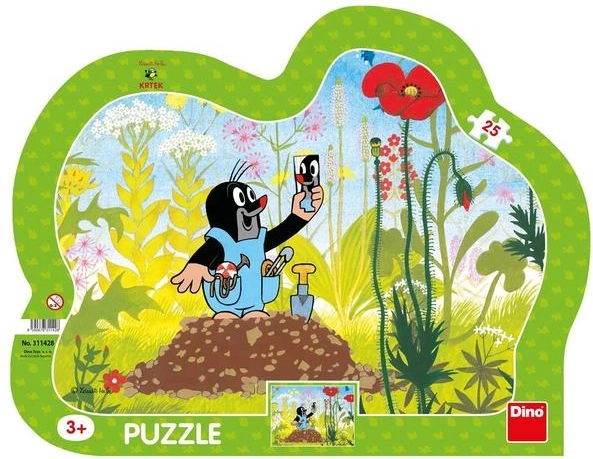Dino Krtek a Kalhotky Puzzle 25 piezas