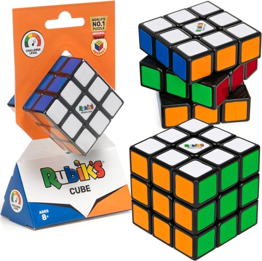 Cubo de Rubik 3×3 – juego lógico original RUBIK'S
