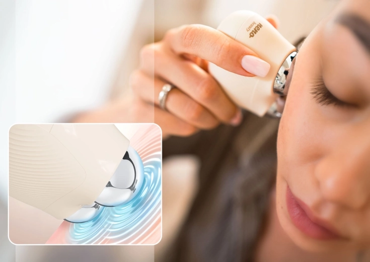 Termoterapia y masaje vibratorio para la microcirculación
