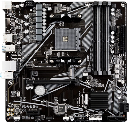 M.2 NVMe rápido (PCIe Gen3 x4) para un sistema ágil