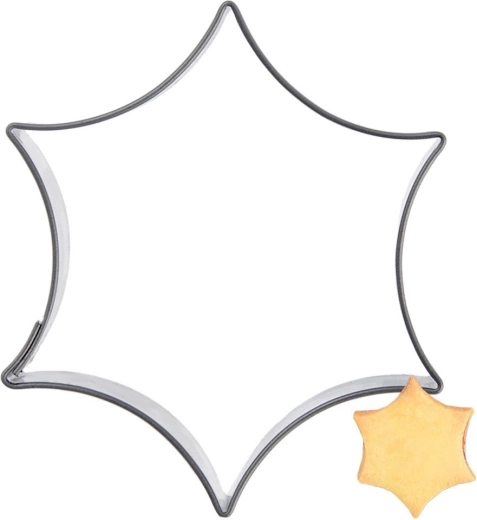 Cortador metálico estrella 5,5 cm