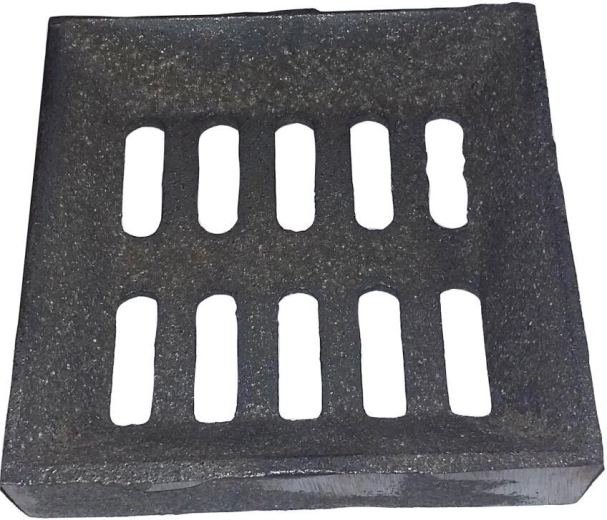 Parrilla de hierro fundido 135 × 135 mm para estufas ABX