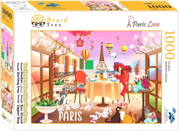 Puzzle Brain Tree Amor de París 1000 piezas