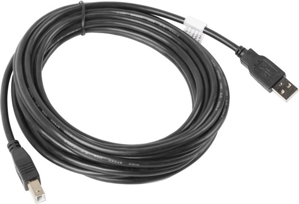 Cable USB 2.0 AM–BM 5 m negro