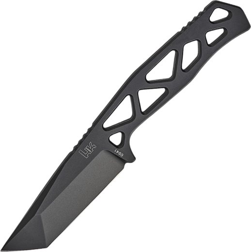 Heckler & Koch FX01 cuchillo compacto totalmente de acero con funda de Kydex