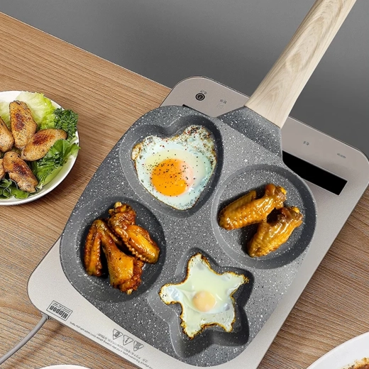 Mango cómodo y compatibilidad con inducción