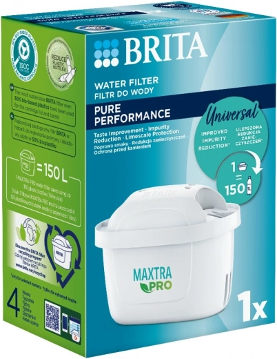 Cartucho filtrante de recambio BRITA Maxtra Pro Pure Performance – 1 ud