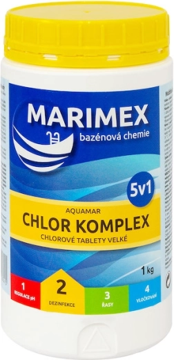 Marimex Komplex 5 en 1 tabletas multifunción para piscina 1 kg
