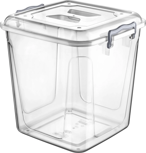 Caja de almacenamiento Multi cuadrada alta 20 l
