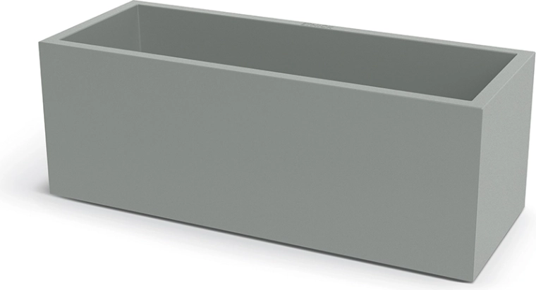 Jardinera Cubla case 98 cm, gris hormigón