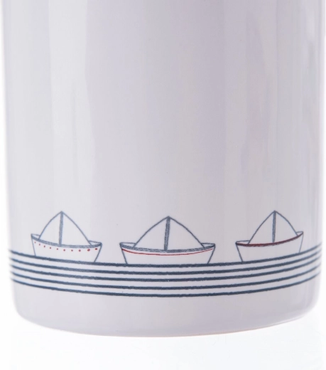 Cuerpo de cerámica con diseño decorativo Sea