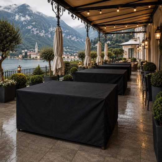 Funda protectora impermeable para muebles de jardín 300 × 300 × 100 cm